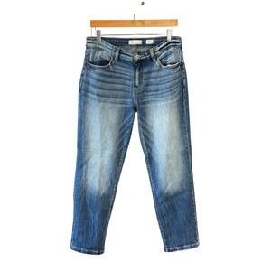 KanCan Signature Mid Rise Straight Leg Jeans Medium Wash VBK2009A Size 28